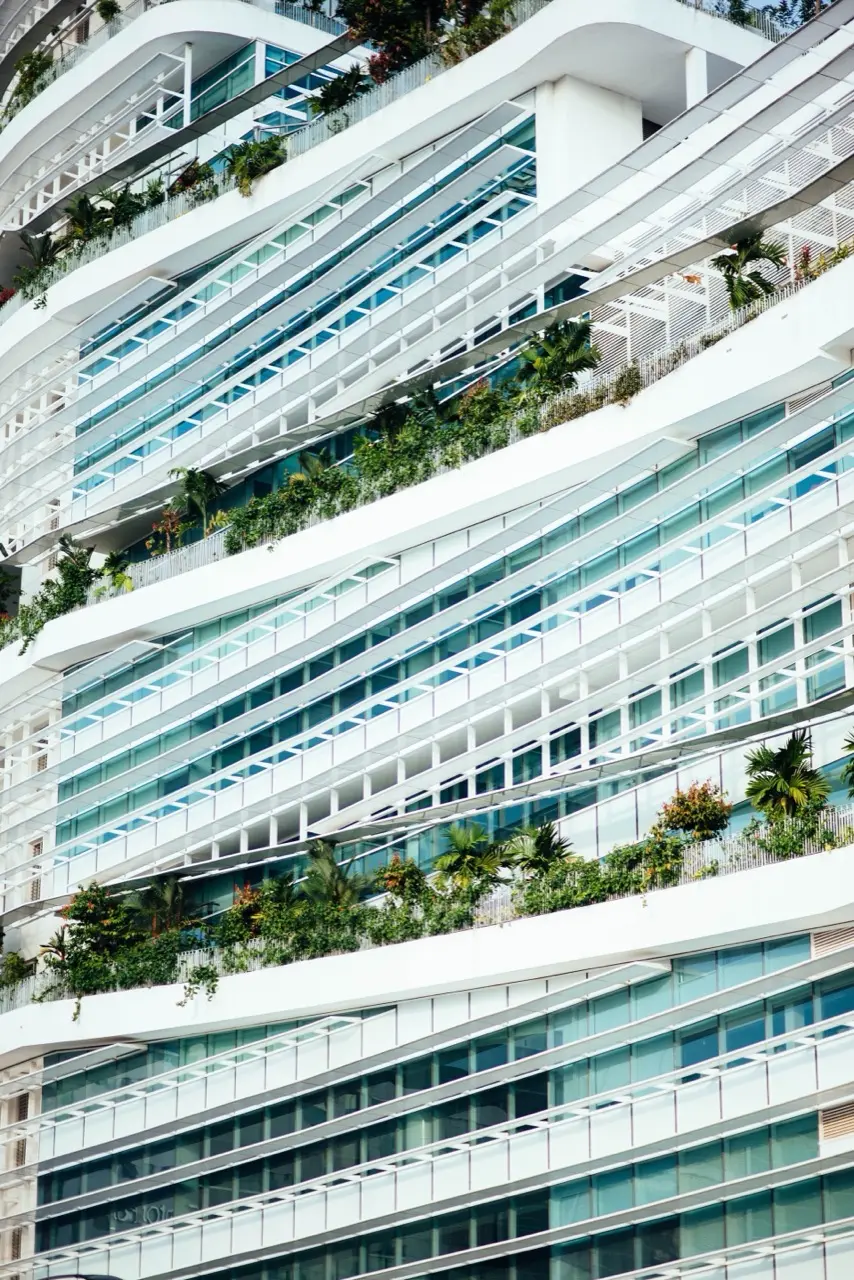 Façade d'immeuble professionnel